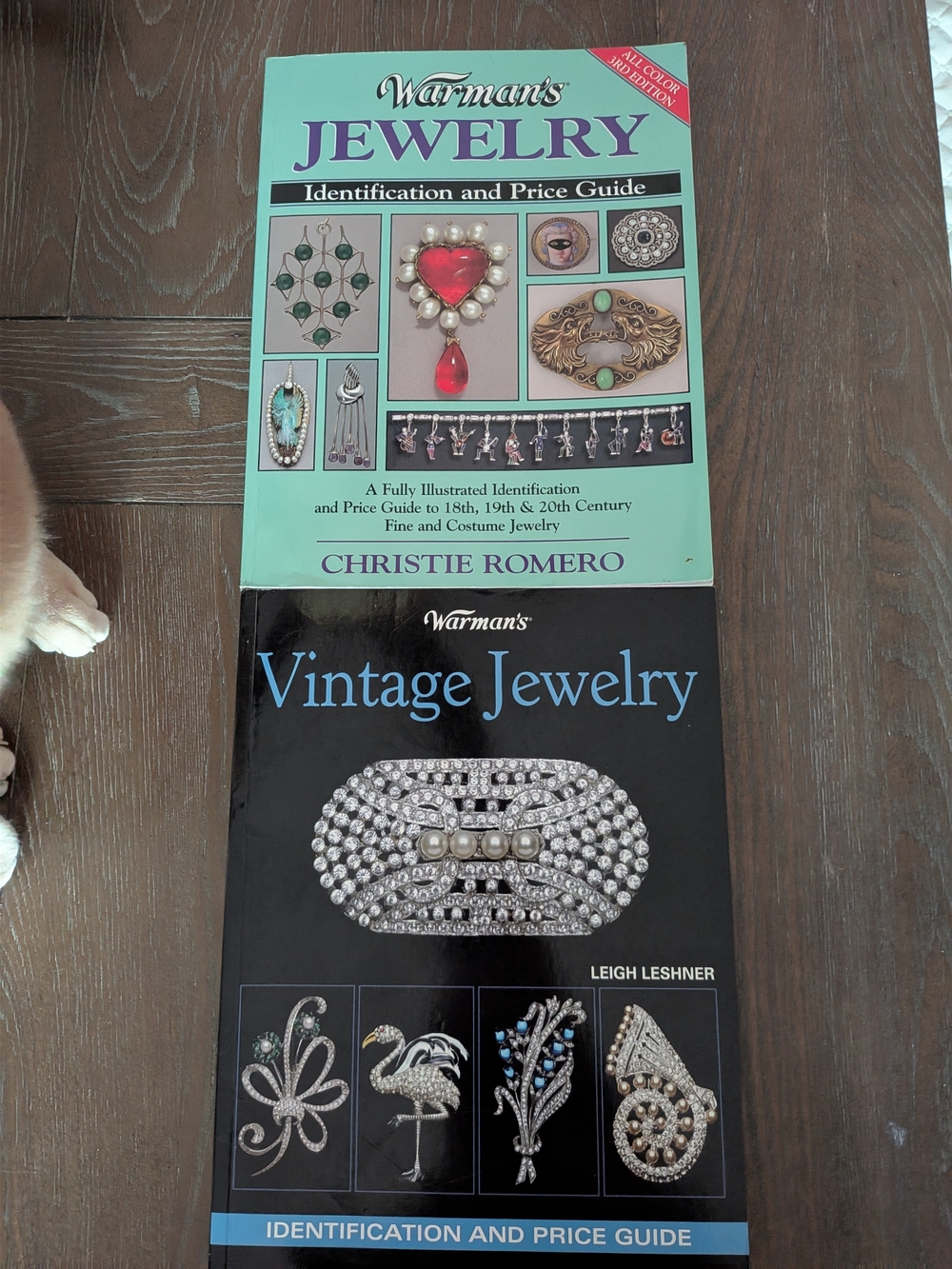 Pair Of Warman's Vintage Jewelry Guides